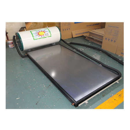 Sistema de energía doméstico solar compacto del calentador de agua de acero del color