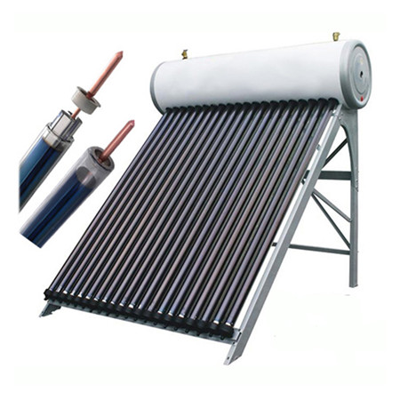 Tubo de calor presurizado compacto de acero inoxidable Calentador de agua de energía solar Colector solar Tubos de vacío Repuestos solares Estación de trabajo del calentador de respaldo
